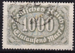 Deutsches Reich Mi.-Nr. 252 oo gepr. INFLA