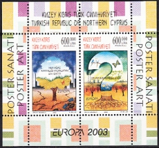CEPT Türkisch Zypern Block 2003 **