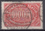 Deutsches Reich Mi.-Nr. 257 oo gepr. INFLA