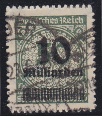 Deutsches Reich Mi.-Nr. 336 B oo gepr. INFLA
