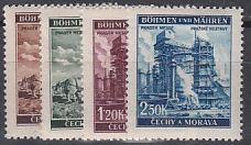 Böhmen und Mähren Mi.-Nr. 75/78 **