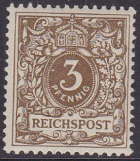 Deutsches Reich Mi.-Nr. 45 e ** gepr. BPP