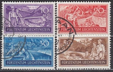 Liechtenstein-Mi.-Nr. 152/55 oo