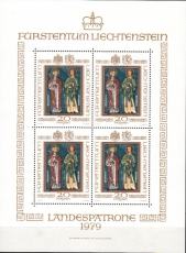 Liechtenstein Kleinbogen Mi.-Nr. 734 **