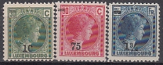 Luxemburg - Mi.-Nr. 218/20 **