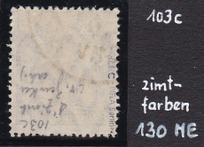 Deutsches Reich Mi.-Nr. 103 c oo gepr. INFLA