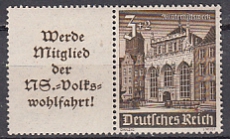 Deutsches Reich Mi.-Nr. W 148 **