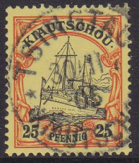 Dt. Kol. Kiautschou Mi.-Nr. 9 oo