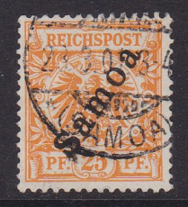 Dt. Kol. Samoa Mi.-Nr. 5 a oo gepr. BPP