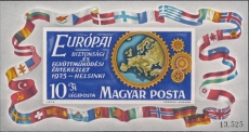 KSZE 1975 Ungarn Mi.-Nr. Block 113 B **