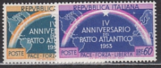 NATO 1953 Italien Mi.-Nr. 896/97 **