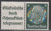 Deutsches Reich Mi.-Nr. W 81 **