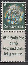 Deutsches Reich Mi.-Nr. S 185 **