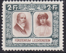 Liechtenstein-Mi.-Nr. 107 B **