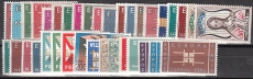 CEPT Jahrgang 1963 postfrisch