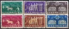 CEPT Vorläufer Luxemburg Mi.-Nr. 478/83 oo