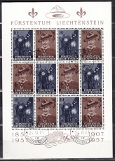 Liechtenstein Kleinbogen Mi.-Nr. 360/61 oo