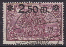 Deutsches Reich Mi.-Nr. 118 a oo gepr. BPP