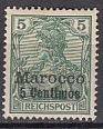 Dt. Kol. Marokko Mi.-Nr. 8 I *