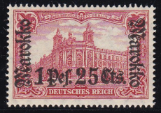 Dt. Kol. Marokko Mi.-Nr. 55 II Bb *