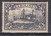 Dt. Kol. Karolinen Mi.-Nr. 18 *