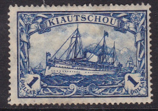 Dt. Kol. Kiautschou Mi.-Nr. 35 I A Neugummi