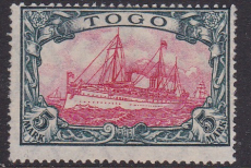 Dt. Kol. Togo Mi.-Nr. 23 II B Neugummi