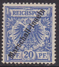 Dt. Kol. Marshall-Inseln Mi.-Nr. 4 I * gepr. BPP