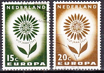 CEPT Niederlande 1964 oo