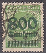 Deutsches Reich Mi.-Nr. 308 A a oo gepr. INFLA