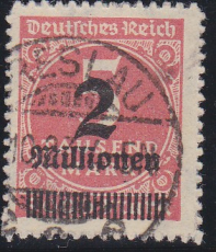 Deutsches Reich Mi.-Nr. 312 B oo gepr. INFLA