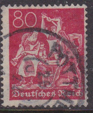 Deutsches Reich Mi.-Nr. 186 oo gepr. INFLA