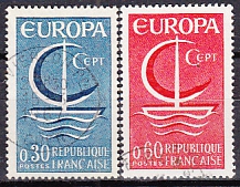 CEPT Frankreich 1966 oo