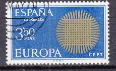 CEPT Spanien 1970 oo