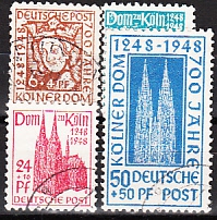 Bizone Mi.-Nr. 69/72 oo