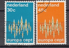CEPT Niederlande 1972 oo