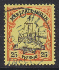 Dt. Kol. Marshall-Inseln Mi.-Nr. 17 oo