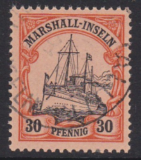Dt. Kol. Marshall-Inseln Mi.-Nr. 18 oo