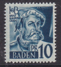 Baden Mi.-Nr. 3 G **