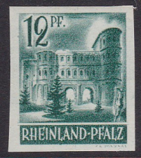 Rheinland Pfalz Mi.-Nr. 4 U **