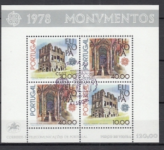 CEPT Portugal Block 1978 oo