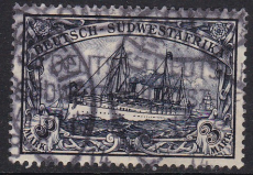Dt. Kol. Südwestafrika Mi.-Nr. 22 oo