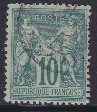 Alt - Frankreich Mi.-Nr. 60 II oo