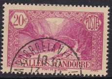 frz. Andorra - Mi.-Nr. 30 oo