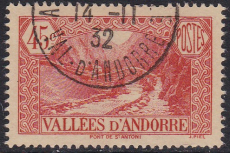frz. Andorra - Mi.-Nr. 34 oo