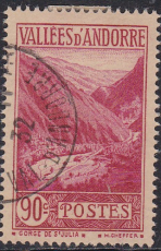 frz. Andorra - Mi.-Nr. 38 oo
