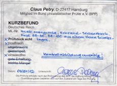Deutsches Reich Mi.-Nr. 41 I ab ** 6-Block Kurzbefund