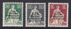 Schweiz (BIT/ILO) Mi. Nr. 8 - 11 z ** Fotoattest