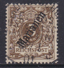 Dt. Kol. Marianen Mi.-Nr. 1 II oo