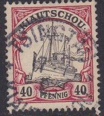 Dt. Kol. Kiautschou Mi.-Nr. 11 oo